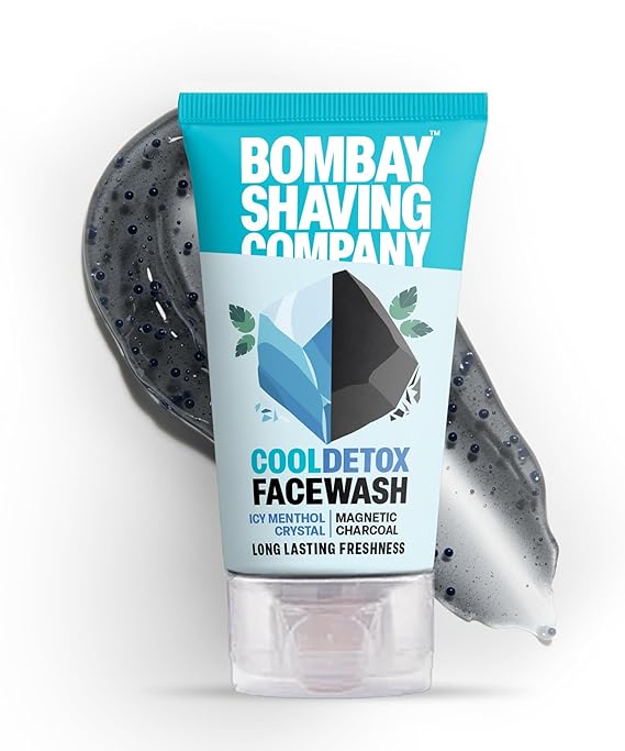 Bombay Shaving Company Charcoal Face Wash, Fights Pollution And Acne, Oil Control For Men & Women - 150 Gm